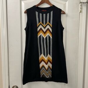 Missoni for Target Womens Zig Zag Chevron Sleeveless Sweater Dress